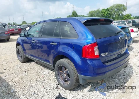 2013 Ford Edge Se z USA, uszkodzony, nr VIN 2FMDK4GCXDBA97145